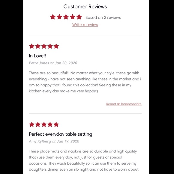 NWOT UBI-IND Mi Cocina Collection Denim Placemat - Picture 11 of 14